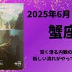 【蟹座】変化の前の内観のとき！新しい流れがやってきます！！【かに座2025年6月1〜15日の運勢】