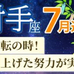 【射手座🎋7月運勢】ずっと続けてきたことが実る！頑張ってきたあなたが報われる時🌿［運勢リーディング＆タロット］
