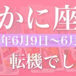 【かに座】1週間の運勢（2025年6月9日〜6月15日）♋️今でしょ！チャンスに乗れるタイミング、運命の変わり目が見えて来る