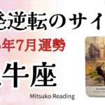 牡牛座7月は一発逆転のサイン！涙の先に待っていたのは「新しい私」だった😭✨2025年7月仕事恋愛人間関係♉️【癒しのタロット個人鑑定級】