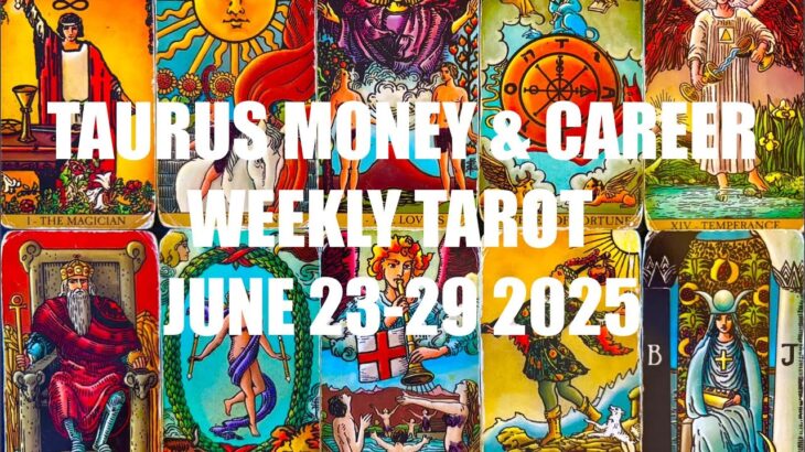 TAURUS OBVIOUS CHOICE ! YOUR THE BOSS ! MONEY & CAREER TAROT WEEKLY JUNE 23-29 2025