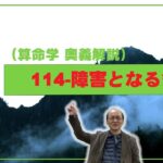 114-障害となる気（算命学ソフトマスターの奥儀解説書・講義）