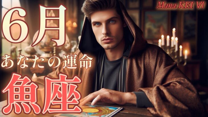 2025年6月魚座リーディング♓️2種類のタロットカードとオラクルカードが導く今月の運勢🔮