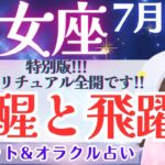 【乙女座】個人鑑定ですか⁉️止まらない覚醒と飛躍の時‼️水面下で起こっていること🪐✨ 7月運勢  タロット占い