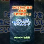 【水瓶座】2025年6月後半 みずがめ座の運勢「絶対絶命！」　 #水瓶座        #みずがめ座  　#水瓶座の運勢