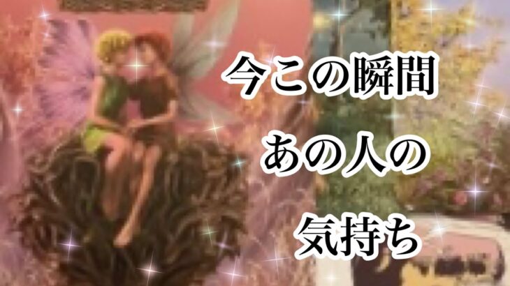 今この瞬間のあの人の気持ち【恋愛💖タロット】