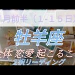 ７月前半(1-15日)牡羊座 全体 恋愛(両思い、片思い、好きな人居ない方別) 起こること！  ２択リーディング