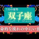 【双子座】7月の運勢／最後の1枚までずっと凄い！いま宿願を射止めるとき！🌏✨🕊【タロット】【ふたご座】【占い】