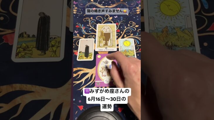 ♒️みずがめ座さんの6月16日～30日の運勢 #タロット #占い #水瓶座 #みずがめ座 #運勢 #ルーンカード   #みずが #みずがめ #みずがめざ #うんせい #たろっと #うらない #たろ
