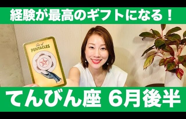てんびん座♎️6月後半🔮経験が最高のギフトになる！🎁✨過去を活かして、新たなステージへ！！