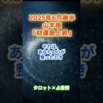 【山羊座】2025年6月後半 やぎ座の運勢「財運急上昇」　 #山羊座       #やぎ座 　#山羊座の運勢