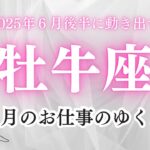 【６月🫧牡牛座】人間関係・職場環境・6月末に終えることなどなど、深くリーディング🕊️