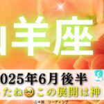 【やぎ座6月後半】泣けそう😭🍀辛かった🥹⁉️この展開はうれしすぎる🥰🩷