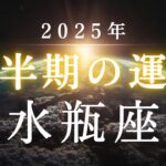 【水瓶座🎖️2025年下半期の運勢】“運命を変える6ヶ月”が始まる！！今後の人生を形づくる重要なタイミング🕊️✨タロット占い