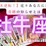 【大逆転❣️】近々あなたに届く奇跡のお知らせとは❓　牡牛座　7月上旬マカバタロット占い　#タロットカード#タロット#運勢#7月#恋愛#占い#タロット占い#牡牛座