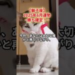 【獅子座】2025年6月しし座運勢#獅子座#しし座#獅子座の運勢#6月の運勢