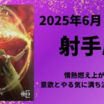 【射手座】情熱燃え上がる！意欲とやる気に満ち溢れる！！【いて座2025年6月1〜15日の運勢】