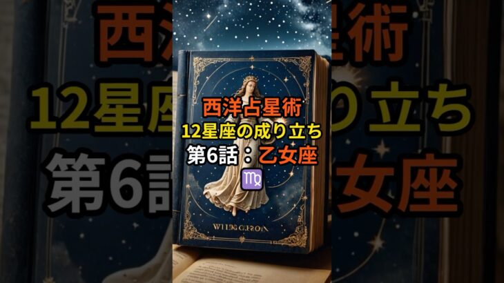 乙女座♍はなぜ「完璧主義」と言われる？西洋占星術で読み解く分析力と使命【12星座の成り立ち 第6話】