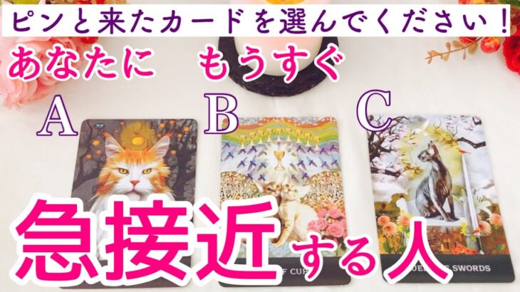 【急接近する人のイニシャル】近々あなたと急接近する人❗️タロット、タロット占い、恋愛