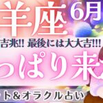 【牡羊座】大大吉‼️鳥肌が止まらない‼️訪れた魂の交差点🕊️✨ 6月運勢  タロット占い