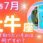 【牡牛座】♉️2025年7月🎆ギブアンドテイクであたたかい人間関係を築く時です🌈客観的に見てみる✨あなたが受け取るものは何でしょうか？