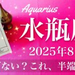 【みずがめ座】2025年8月♒️ みずがめ座さん…8月、すごいプレゼント来るかも！揃い過ぎて怖い、どんだけ恵まれるの！