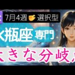 【水瓶座♒️週間占い7月21日～】あなたがカードを選ぶ❗️自由か⁉️️それとも成熟か⁉️🔮みずがめ座の運勢占い 2025年