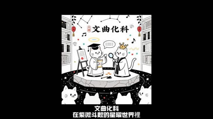 文曲化科【一分鐘講一顆紫微斗數主星】