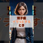 ♊ふたご座がイラッとするとき #shorts #双子座 #ふたご座 #星座あるある