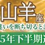 【山羊座🐍2025下半期】過去の縛りを断ち切り、新たな自分へ進化する！仕事も人間関係も覚醒期へ🌟[運勢リーディング＆タロット＆オラクル]