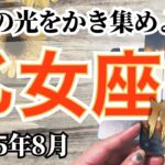 🔮乙女座2025年8月タロットリーディング🔮【光だけに集中して沢山の幸せをかき集めていきましょう🤲🏼💜✨】