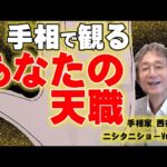 【手相占い】天職を知って大成功したい人はこの手相があるか今すぐ観てください【ニシタニショーVol.241】