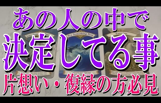 【恋愛タロット占い】あの人の中であなたについて決定してる事とは何か？