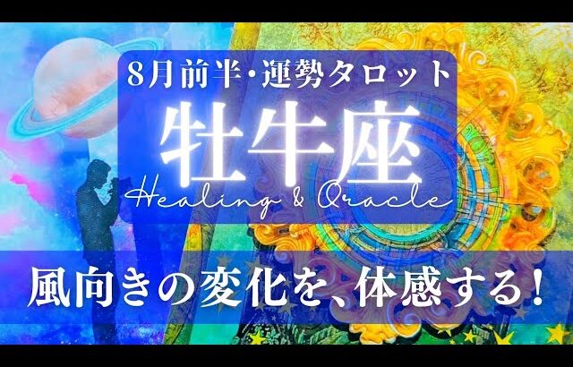 【牡牛座】8月前半／風向きが大きく変わる！今来てるのはもっと素敵な新しい風🌈✨🕊【タロット】【運勢】【占い】【おうし座】