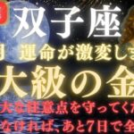 【双子座♊8月】💥ついに運命が好転します｜宇宙銀行から流れ込む金運🏦｜ライオンズゲート解放で豊かさが流れ込む　【2025年運勢】　#双子座  #金運  #占星術 #開運