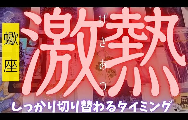 【蠍座】激アツ展開注意報⚠️✨️🌈▼タロットカード&オラクルカード&ルノルマンカード占い