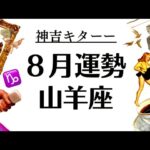 これは予想外だったわ…山羊座の８月、大吉超えて神吉すぎるわ‼️‼️‼️20258月全体運勢♑️仕事恋愛不安解消評価や印象【個人鑑定級タロットヒーリング】
