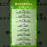 星座✖︎血液型　根っから幸せな人ランキング　#占い