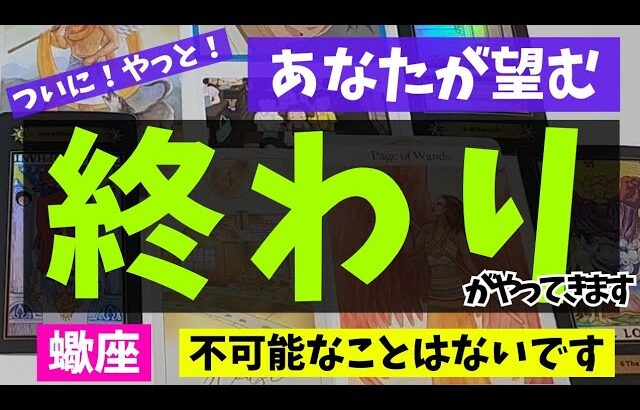 【蠍座】終わりを迎えること🌻✨️▼タロットカード&オラクルカード&ルノルマンカード占い