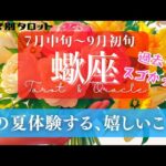 【蠍座】7月･8月／劣勢や苦境をひっくり返す！お仕事もプライベートも評価や人気が爆上がり！✨🕊🪩【タロット】【運勢】【占い】【さそり座】
