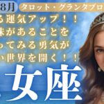 【乙女座】更なる運気UP！8月の乙女座♍️さん。興味のある事をやる勇気が新しい世界を開く！【ルノルマンカード】【グランタブロー】【総合運】【仕事運】【金運】【恋愛運】【夫婦運】【健康運】【８月】