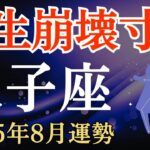 【双子座】2025年8月のふたご座の運勢～人生崩壊寸前で不安や焦りが止まらない～
