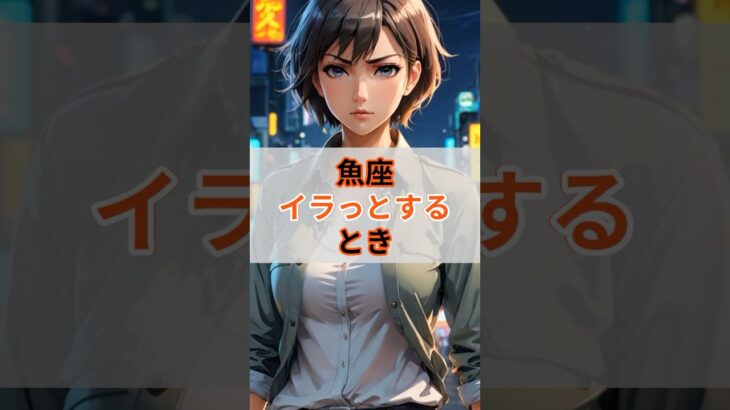 ♓うお座がイラッとするとき #shorts #魚座 #うお座 #星座あるある