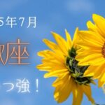 【蠍座さん♏︎】2025年7月の星座リーディング🌸✨