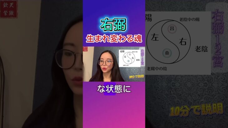 右弼は新しく生まれ変わる身体を探す魂#紫微斗数 #欽天紫微斗数