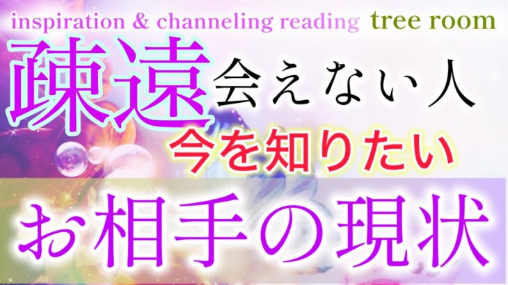 〈恋愛〉疎遠〜会えない人🩵今を知りたい。お相手の現状