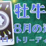 牡牛座さん♉️2025年8月の運勢タロットリーディング✨仕事運・金運・対人運も見ました✨