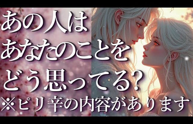 ⚠️ピリ辛あり⚠️あの人はあなたのことをどう思ってる？占い💖恋愛・片思い・復縁・複雑恋愛・好きな人・疎遠・タロット・オラクルカード
