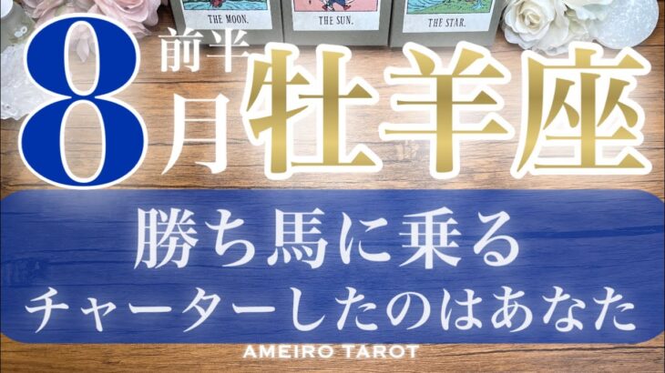 牡羊座♈️勝ち馬に乗る🐎チャーターしたのは牡羊座さん‼️
