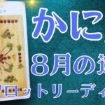 かに座さん♋️2025年8月の運勢タロットリーディング✨仕事運・金運・対人運も見ました✨